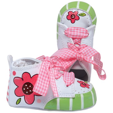 Lil Tootsies "Pretty in Pink" Baby Shoes